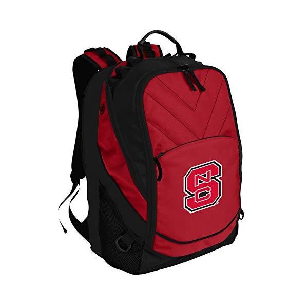 Broad Bay NC State Wolfpack Backpack Red NC State Laptop Computer Bags 並行輸入品