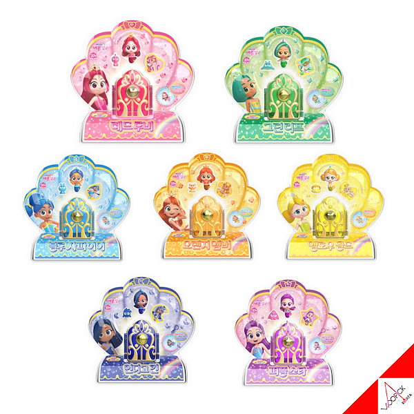 ☆たまこう☆ 美品 サモンソーサレス ピンクシークレット　韓国 アジア Qoo10] SAMG Entertainment レインボーバブルジェム/シーズン2/シー