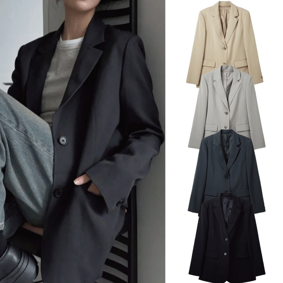 25SS レディース オーバーフィット ジャケット (5 COL)