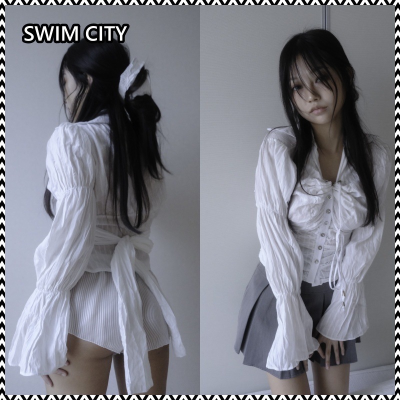 SWIMCITY Emilia top (white)