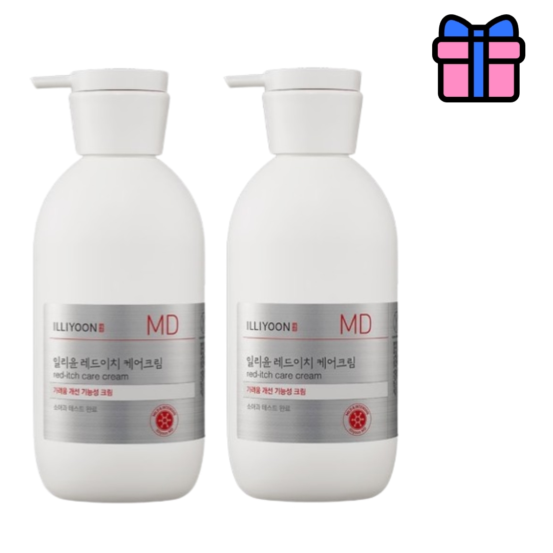 [大容量 企画商品] レッドイチケア クリーム 330ml+330ml 計660ml 韓国コスメ カユミ アトピー 乾燥肌 悪性乾燥 敏感 子供 しっとり 保湿 スキンケア アレルギ