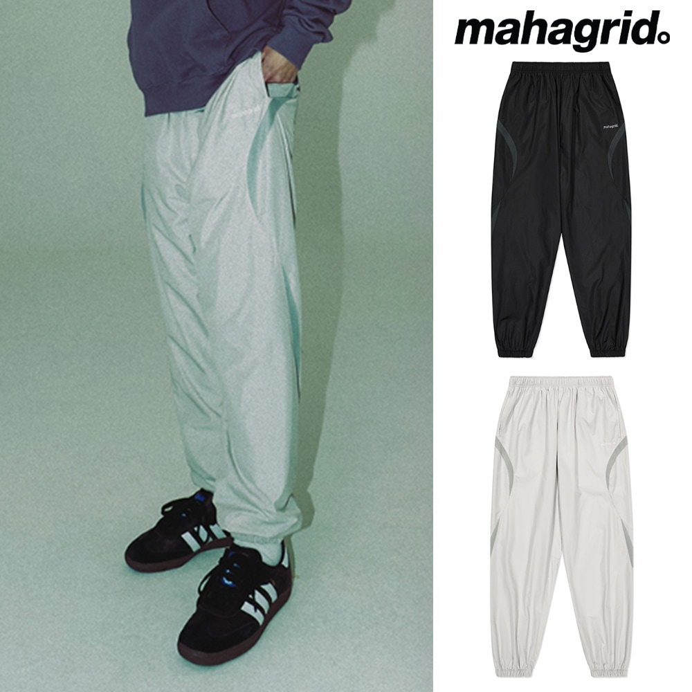 [mahagrid] CURVED TRACK PANT