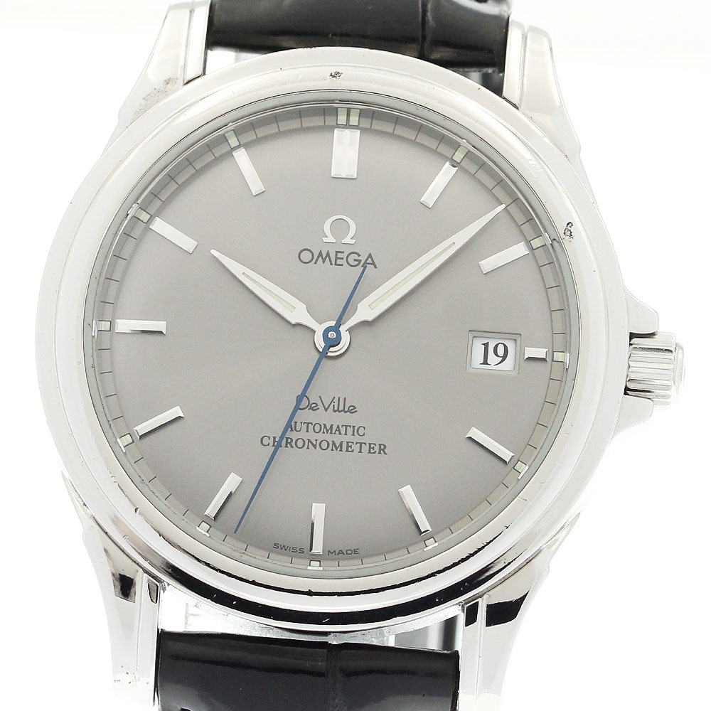 オメガ OMEGA 4831.40.31 デビル コーアクシャル デイト 自動巻き メンズ _911330【中古】