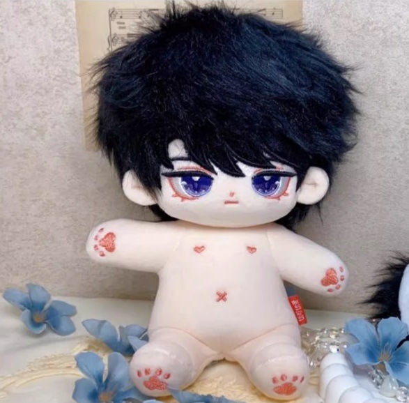 20cm 無属性ぬいぐるみ　コットン ドール　棉花娃娃 本体　人形　スケルトン有