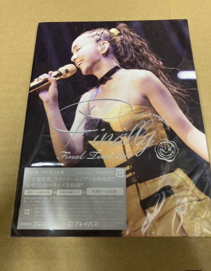 安室奈美恵 2018 Finally 札幌ドーム 初回盤 DVD5枚組 新品未開封
