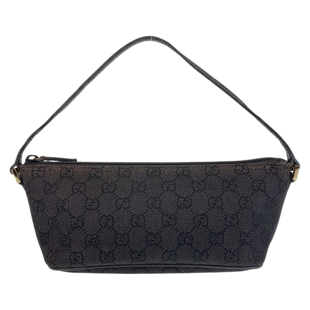 ブラック 黒 GGキャンバス/レザー 257300 ハンドバッグ アクセサリーポーチ レディース 410198