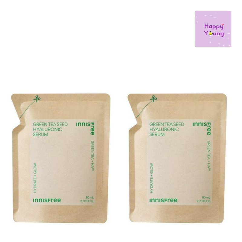 グリーンティーシードヒアルロン酸セラム 詰め替え80mL+80ml [1+1]