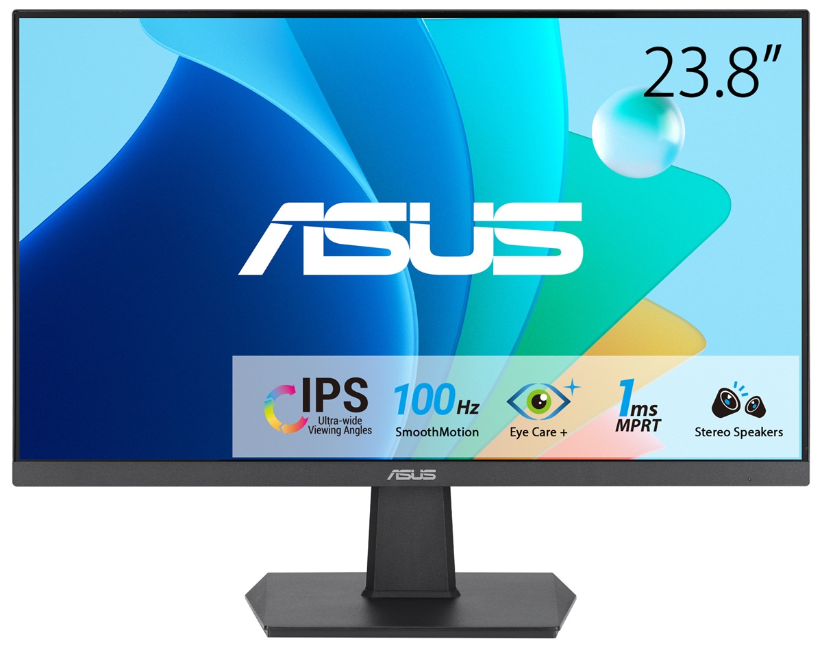 ASUS（エイスース） 液晶ディスプレイ(23.8型/IPS/FullHD 1920×1080/100Hz/1ms/HDMI1.4/VESA/3年保証)(ブラック) VA24EHFA