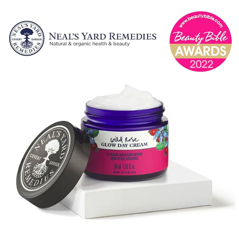 Neals Yardワイルドローズ グロウ デイクリーム 50ml ビーガン保湿輝き顔色改善