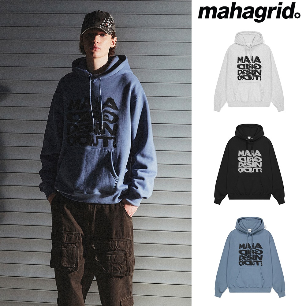 [mahagrid] HALFTONE HOODIE