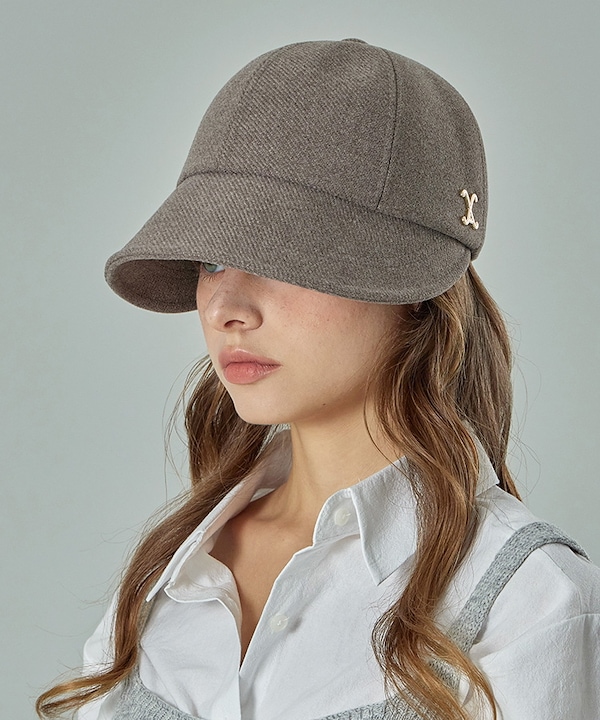 Qoo10 VARZAR VA カーブド ボンネットハット 無地