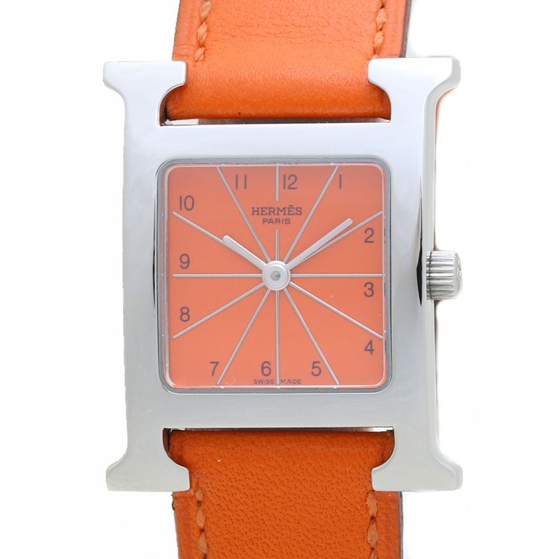 Ｈウォッチ HH1.210.830/WOR ステンレススチールxスイフト レディース /39734【中古】【腕時計】 138,000円