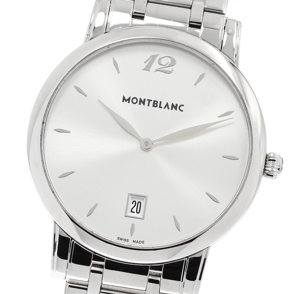 モンブラン MONTBLANC 7239 スター クラシック デイト クォーツ メンズ _957225【中古】