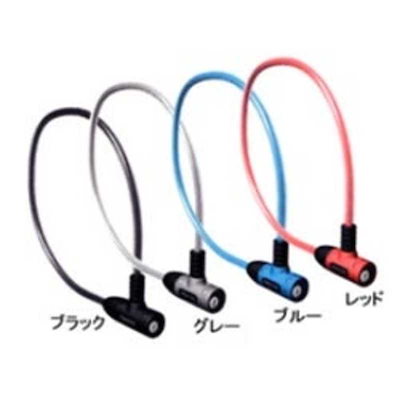 他サイト： ブリヂストン　ワイヤー錠 エブリロック（ブラック）　WL-EVL(A521310BL)の商品画像