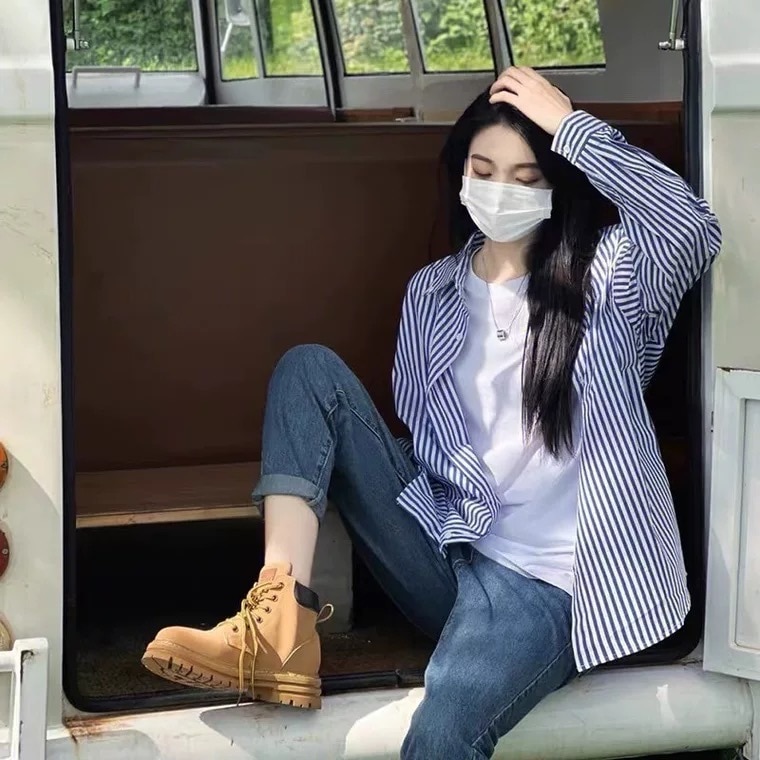 トップス シャツ ブラウス 袖あり 長袖 襟付き きれいめ シンプル カジュアル 大人 上品 おしゃれ お洒落 かっこいい 大人女子 こなれ感 ラフ 春 夏 秋 10代 20代 30代 40代