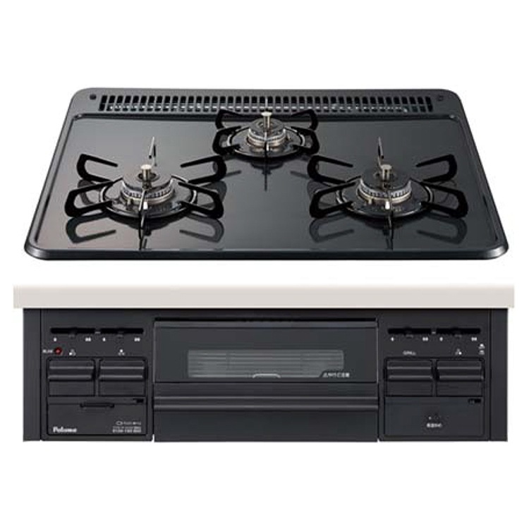 PD-N36-LP　　　プロパンガス　グリル性能 水なし片面焼きグリル　シー ルドトップ　ブランドスタンダード　トップレート素材 ホーロートップ
