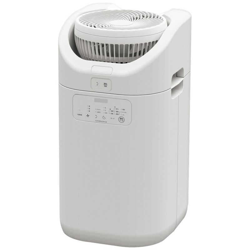 コロナ　CORONA　サーキュレーター連動 衣類乾燥除湿機 CDSCタイプ コンプレッサー方式 10～20畳目安 タンク容量3.6L ホワイト　CDSC-H8026X-W