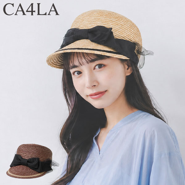 キャスケット 帽子 レディース 麦わら 深め 夏用 春夏 春 夏 おしゃれ 麦 カジュアル 上品 きれいめ 女性 リボン 日本製 Main Collection WHEAT KTZ02675