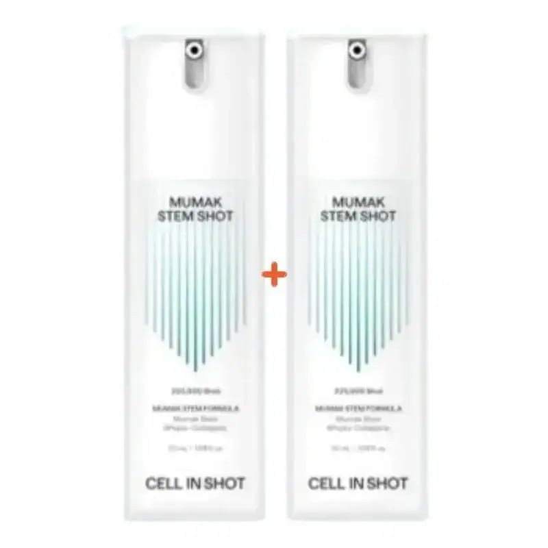 (1+1)無膜ステムショット 30ml+30ml #ムマクステムショット アイバッグ 顔リフティング 改善セラム