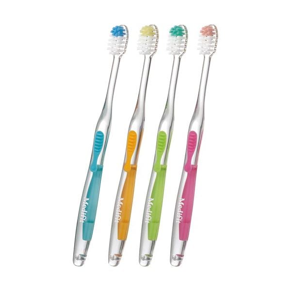 （まとめ）エビス メディフィット ハブラシ やわらかめ B-187 1セット（12本） [x3]