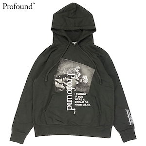 PROFOUND AESTHETIC/プロファウンド エステティックプルオーバーパーカー/DREAM OR NIGHTMARE GRAPHIC PULLOVER HOODIE TOP-324