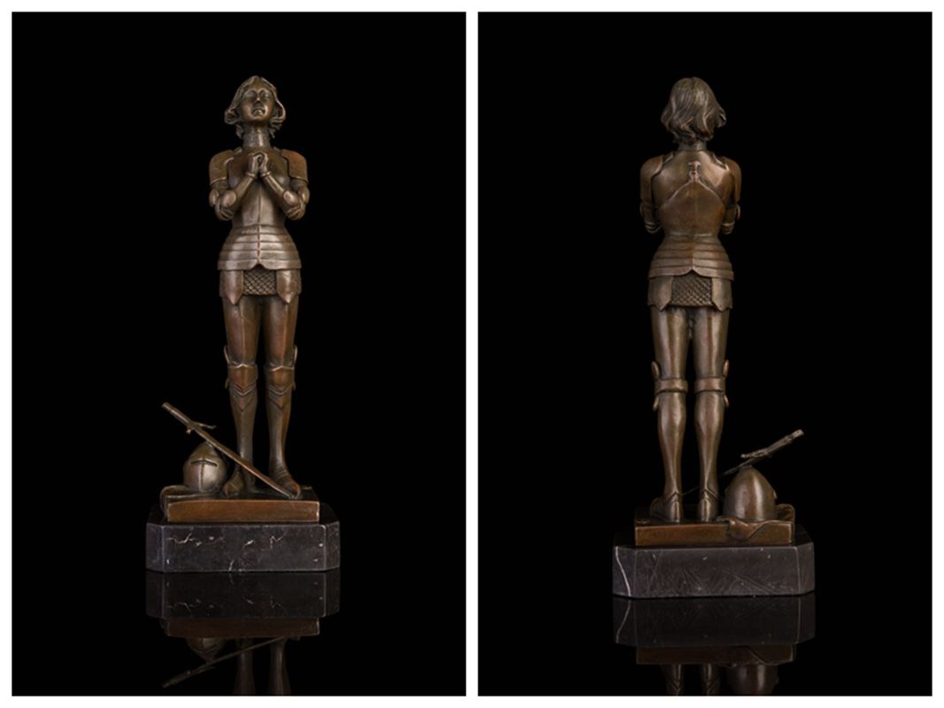 大人気ブロンズ 銅戦士 ローマ神話42cm　インテリア家具　置物　彫刻　銅像　彫像　美術品