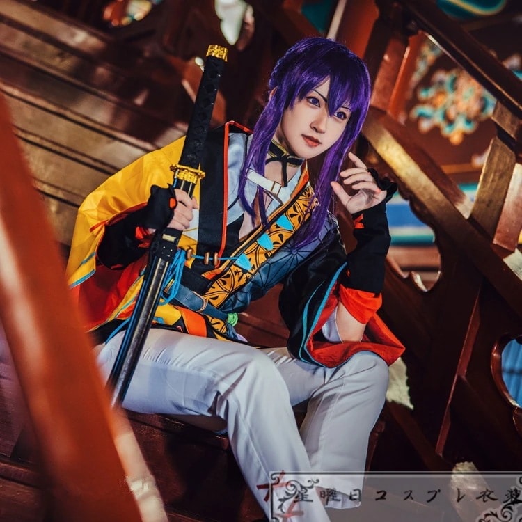 1132ES あんさんぶるスターズ! SS編 2nd Stageサブマリン 神崎颯馬 蓮巳敬人 鬼龍紅郎 コスプレ衣装 コスチューム ハロウィン 変装 仮装