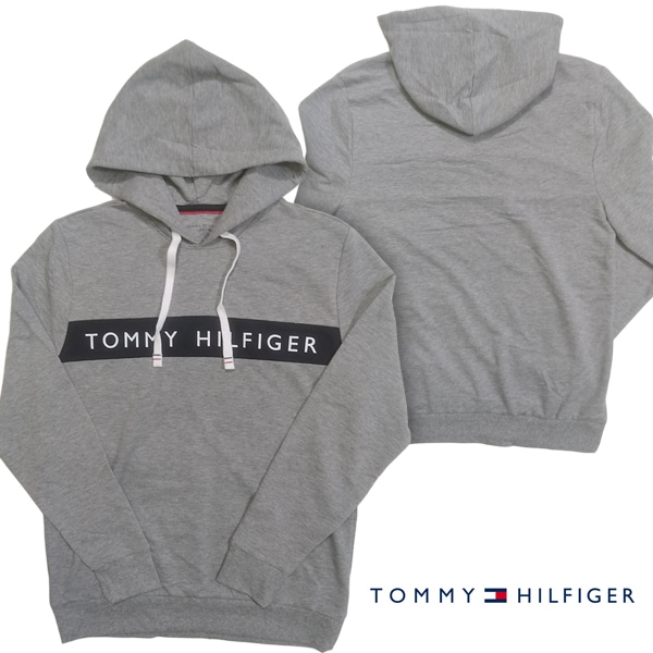 メンズ パーカー プルオーバー GREY HEATHER 長袖 フーディー インポート ブランド