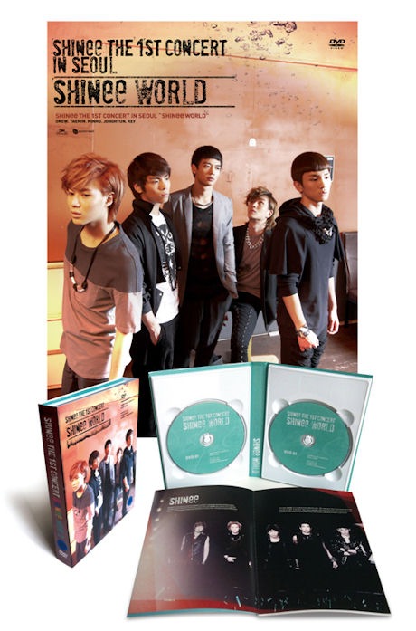 SHINEE THE 1ST CONCERT IN SEOUL SHINEE WORLD 2DVD+フォトブック