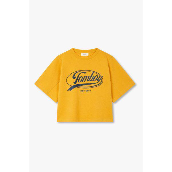 アームパッチクロップ半袖Tシャツ 9105222180026