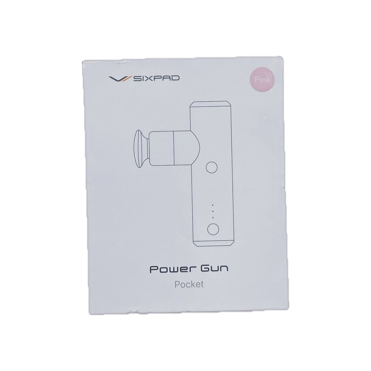 「新品」SIXPAD Power Gun Pocket SE-BP-05A [ピンク] ハンディマッサージャー