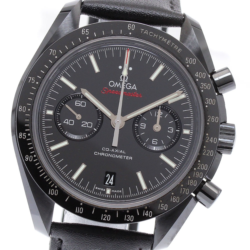 オメガ OMEGA 311.92.44.51.01.003 スピードマスター ダークサイド オブ ザ ムーン コーアクシャル 自動巻き メンズ 美品 _890577【中古】