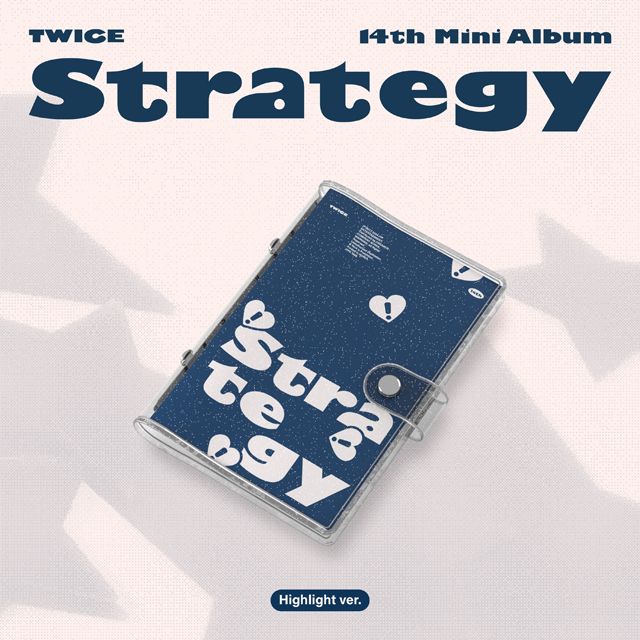 [HIGHLIGHT VER] TWICE ミニ14集 CD アルバム STRATEGY
