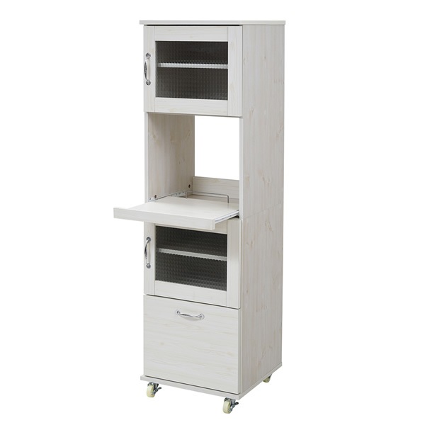 JKプラン レンジ台 食器棚 FLL-0066-WH ホワイト 25,280円