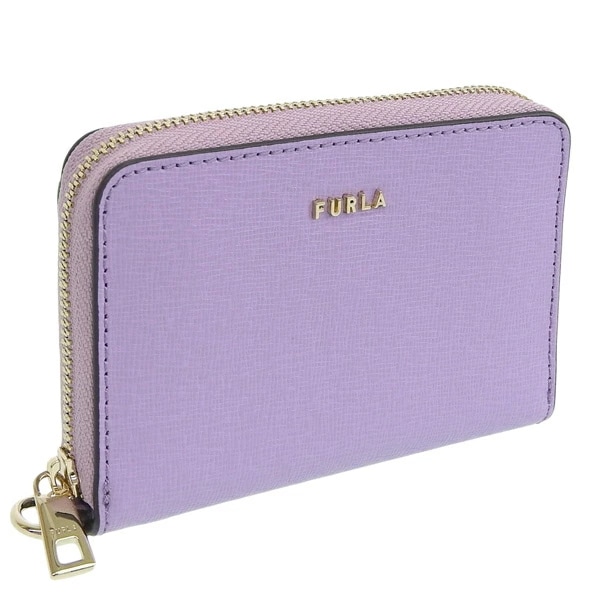 フルラ 名刺入れ レディース カードケース レザー パープル FURLA BABYLON S ZIP AROUND CC PDJ5UNOB300001341S FURLA