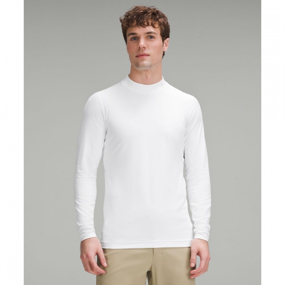 モーダルネックパフォーマンス LS ベースレイヤー-WHT