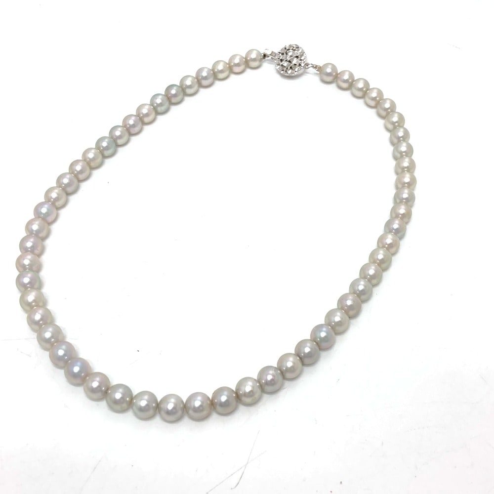 jewelry ジュエリー ネックレス シルバーパール 7.5～8 パール シルバーネックレス