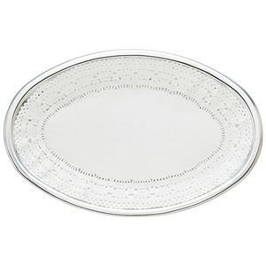 (まとめ) アートナップ パーティープレート レースペーパー付 中 PA-07 1パック(3枚) 10セット