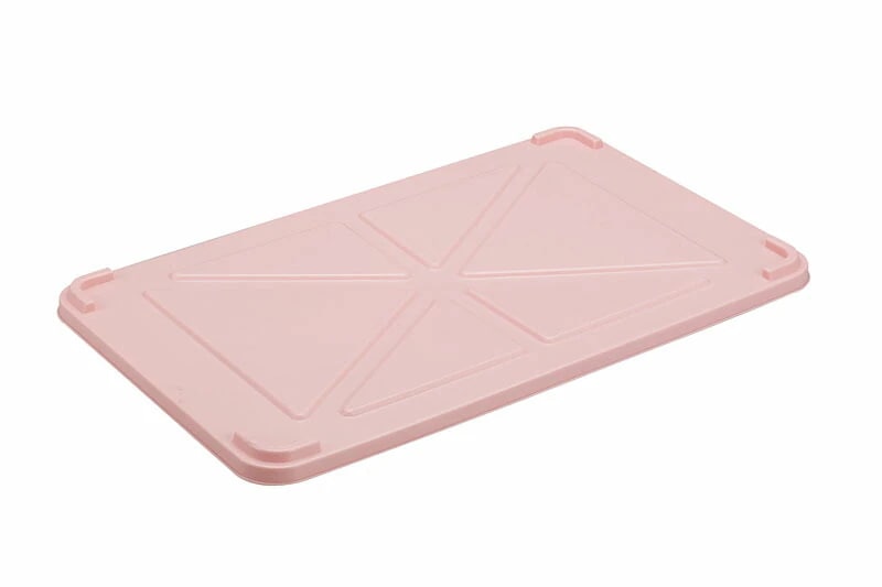 （まとめ買い）PPカラー番重用蓋 特大 ピンク [x3]