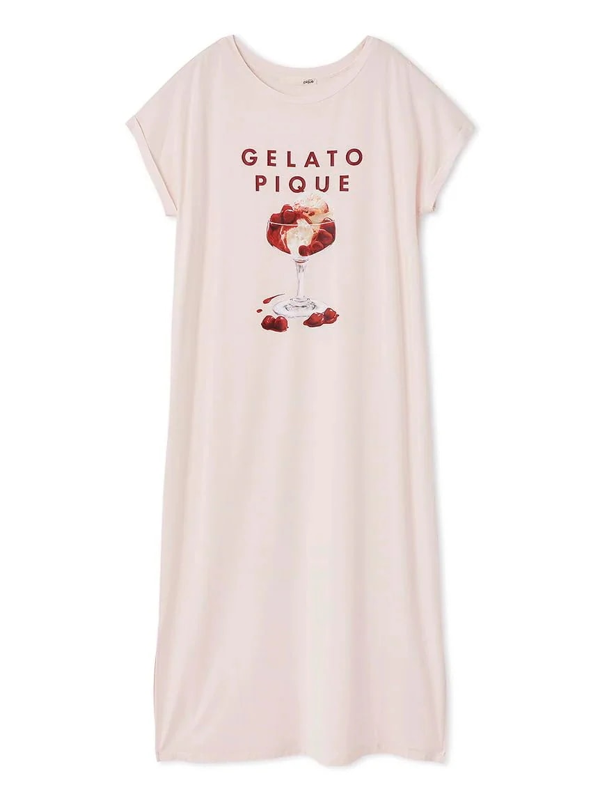 COOLレーヨンデザートロゴワンピース PWCO252351 ピケ] PNK レディース Free [ジェラート Size