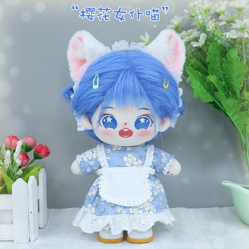 着せ替え人形 本体 20cm ぬいぐるみ 無属性 ぬいぐるみ服 洋服 韓国 コットンドール 綿人形 ミニ洋服 日常服人形 韓国ファッション アイドル衣装 キャラクター ドール 人形 韓流 グッズ 小物
