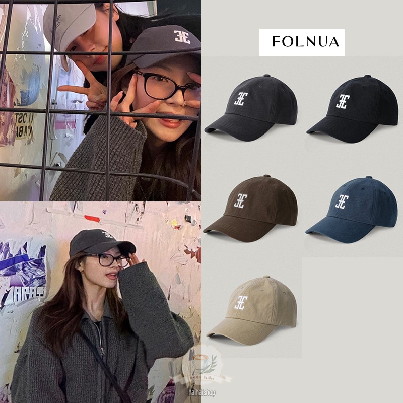 [TWICE サナ 着用]FOLNUA/CLASSIC LOGO BALL CAP 5color