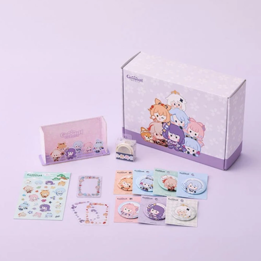 [ 公式 ] LINE FRIENDS x GENSHIN MININI SPECIAL EDITION MD : GIFT SET