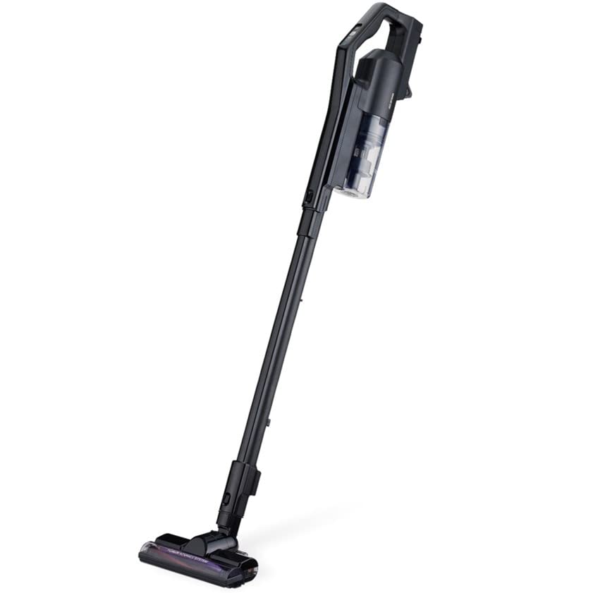 アイリスオーヤマ 掃除機 コードレスクリーナー 充電式サイクロンスティッククリーナー メーカー付き SCD-181P-B ブラック