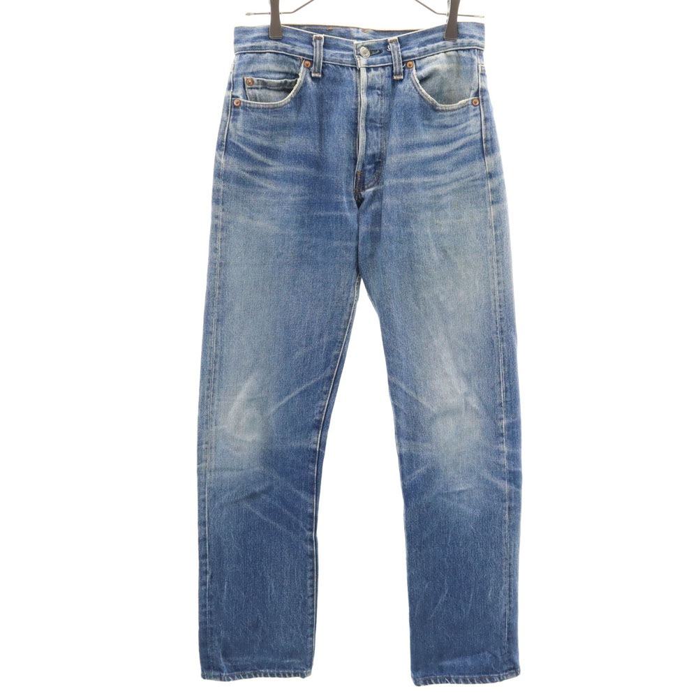 80s 501 ヴィンテージ ボタン裏532 黒カン デニムパンツ ｗ29 ブルー メンズ