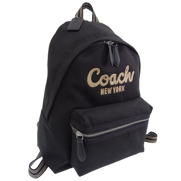 コーチ バッグ レディース リュック リュックサック アウトレット ブラック カーゴ バックパック CANVAS CARGO BK-M BACKPACK CAM76LHBLK COACH A4対応