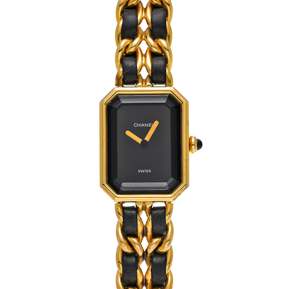 プルミエール Mサイズ H0001 レディース 腕時計 クォーツ Aランク 中古 銀蔵