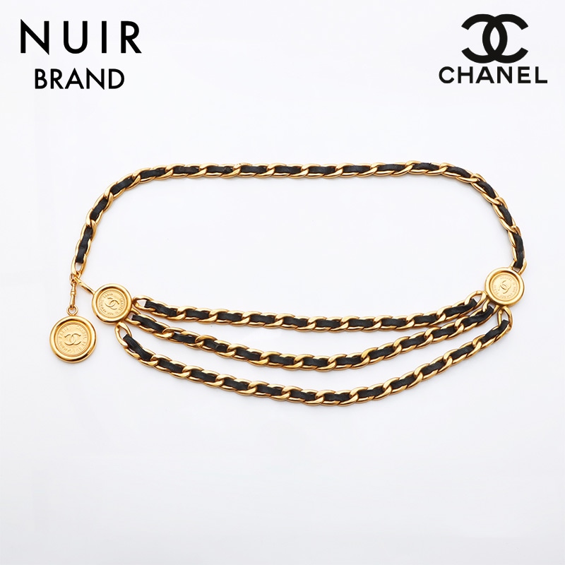 ベルト ゴールド ブラック WS11415