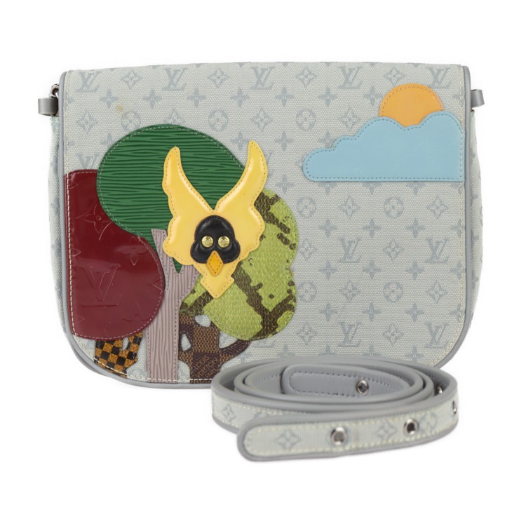 LV ルイ ヴィトン コント ドゥ フェ ミュゼット ショルダーバッグ M92279 モノグラムミニキャンバス グレ【本物保証】