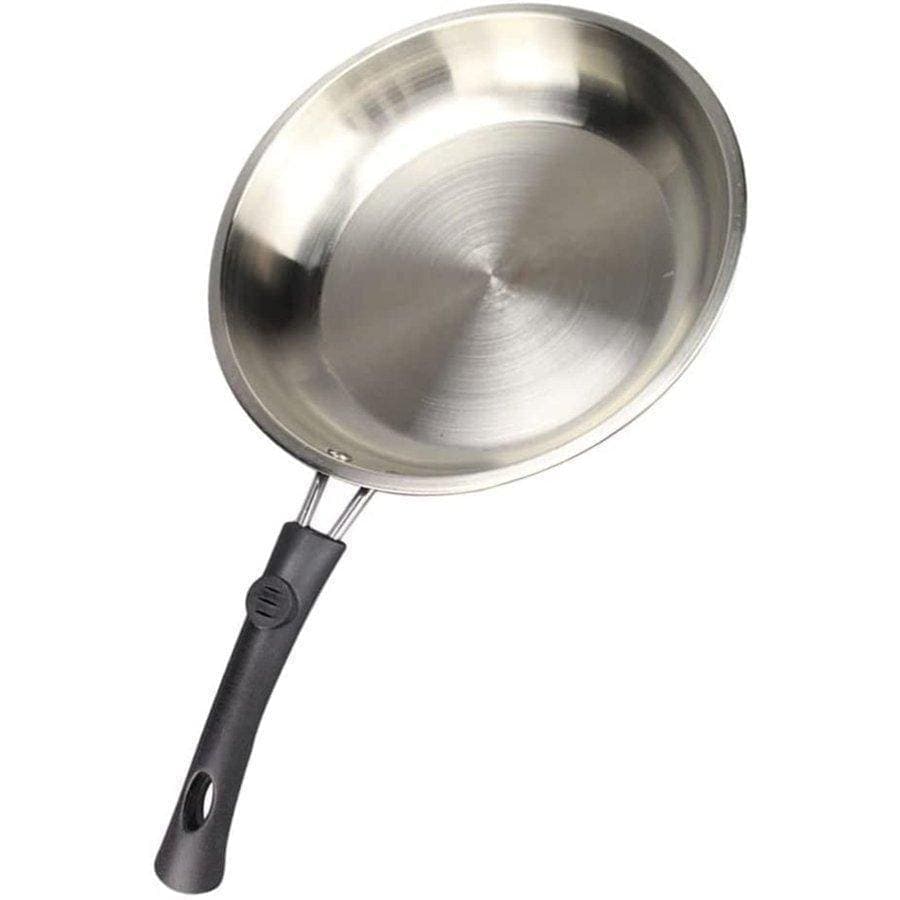 新生活 多重層 IH対応 ステンレス ーcm フライパン 鍋 調理器具 調理器具 片手鍋 メーカー直販ステンレスフライパン 焦げ付かない 重ねてコンパクト収納